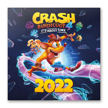 Kalendár 2022 Crash Bandicoot 4 - It‘s about Time