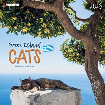 Kalendár 2023 Greek Island Cats