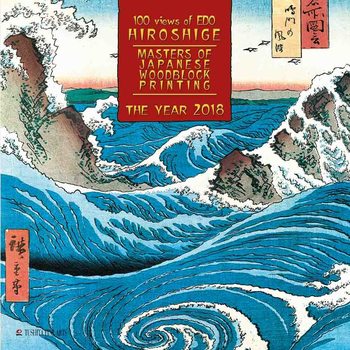 Kalendár 2018 Hiroshige - Japanese Woodblock Painting 