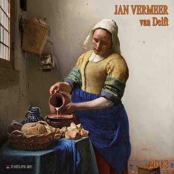 Kalendár 2018 Jan Vermeer van Delft 