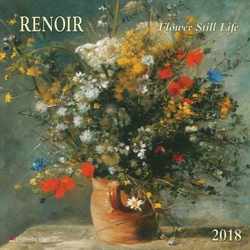 Kalendár 2018 Renoir - Flowers