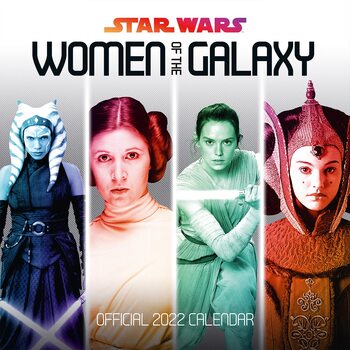Kalendár 2022 Star Wars - Women of the Galaxy