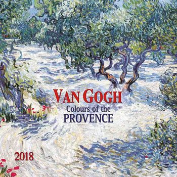 Kalendár 2018 Vincent van Gogh - Colours of the Provence