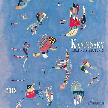 Kalendár 2018 Wassily Kandinsky - Floating Structures 