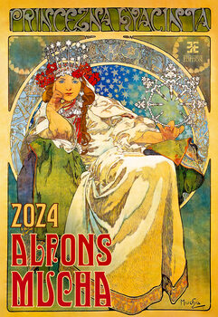 Kalendár 2024 Alfons Mucha