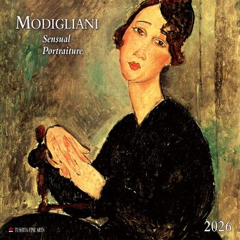 Kalendář 2026 Amedeo Modigliani - Sensual Portraits