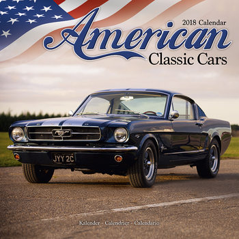 Kalendář 2018 American Classic Cars