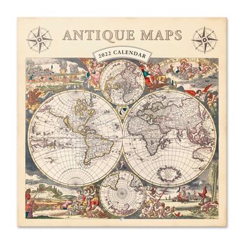 Kalendář 2022 Antique Maps