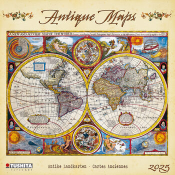 Kalendář 2027 Antique Maps