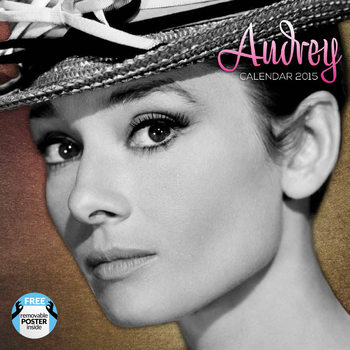 Kalendář 2015 Audrey Hepburn