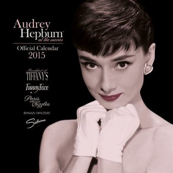 Kalendář 2015 Audrey Hepburn