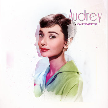 Kalendář 2016 Audrey Hepburn