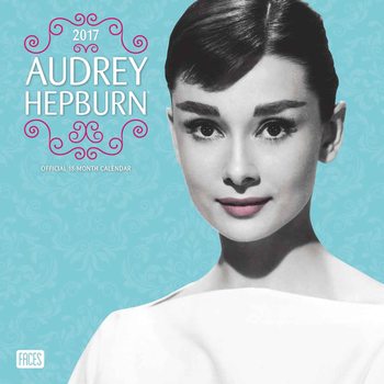 Kalendář 2017 Audrey Hepburn