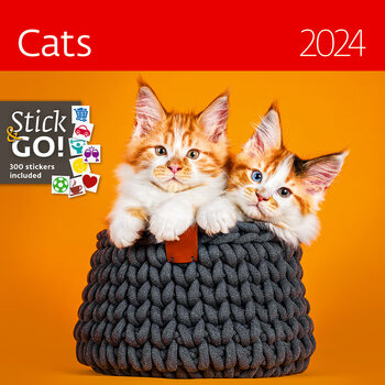 Kalendár 2024 Cats