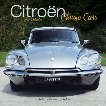 Kalendář 2023 Citroen Classic Cars