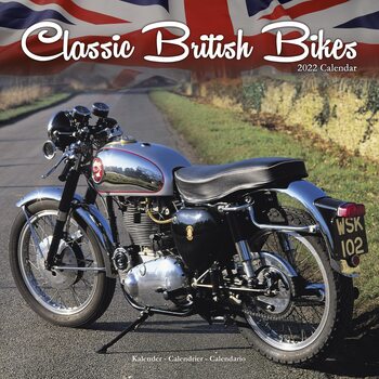 Kalendář 2022 Classic British Bikes