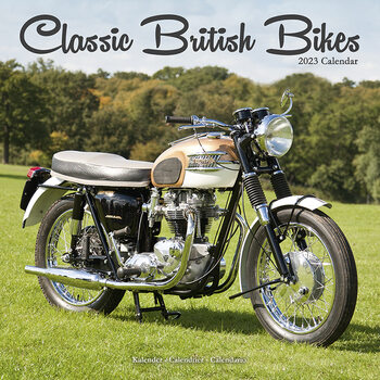Kalendář 2023 Classic British Bikes