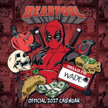 Kalendár 2027 Deadpool