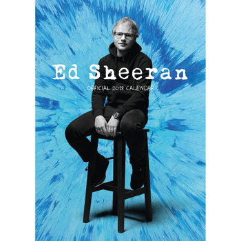 Kalendář 2018 Ed Sheeran