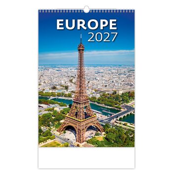 Kalendár 2027 Európa