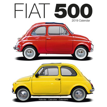 Kalendář 2019 Fiat 500