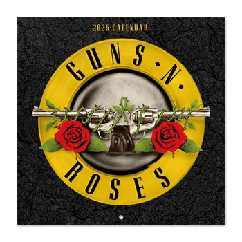 Kalendář 2026 Guns N Roses