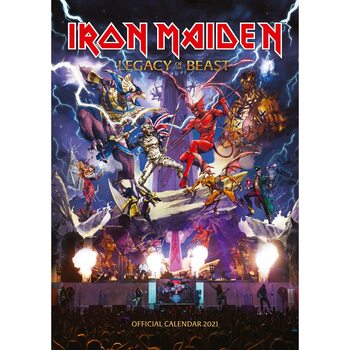 Kalendár 2027 Iron Maiden