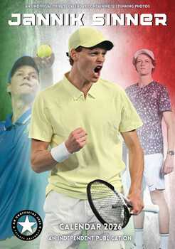 Kalendář 2026 Jannik Sinner