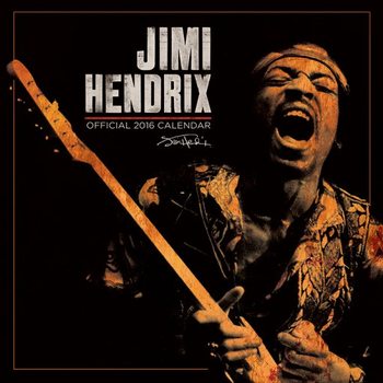 Kalendár 2027 Jimi Hendrix