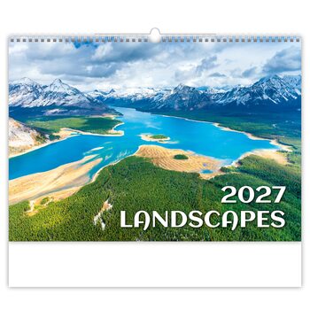 Kalendář 2027 Krajiny