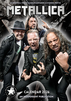 Kalendář 2026 Metallica