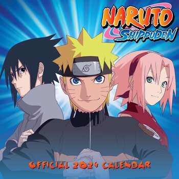 Kalendár 2024 Naruto Shippuden