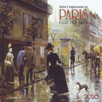 Kalendár 2020 Paris - Ville des Arts
