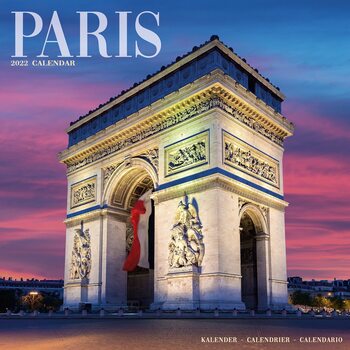 Kalendář 2022 Paříž