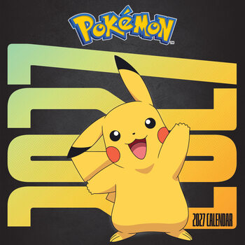 Kalendár 2027 Pokemon