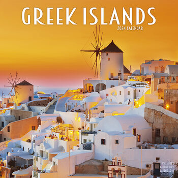 Kalendář 2024 Řecké ostrovy