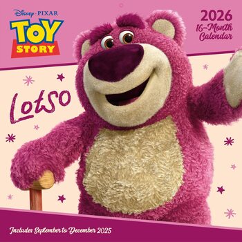 Kalendář 2026 Toy Story - Lotso