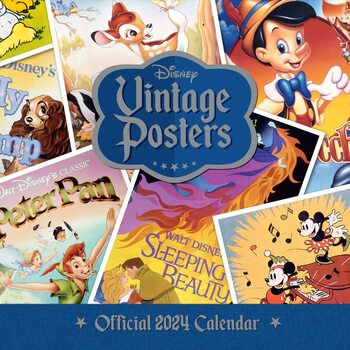 Kalendář 2024 Vintage Posters