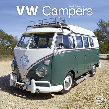 Kalendář 2018 VW Campers