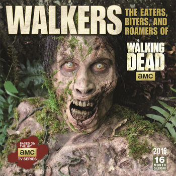 Kalendář 2016 Walking Dead™ Eaters, Biters, Roamers, Walkers & Zombies