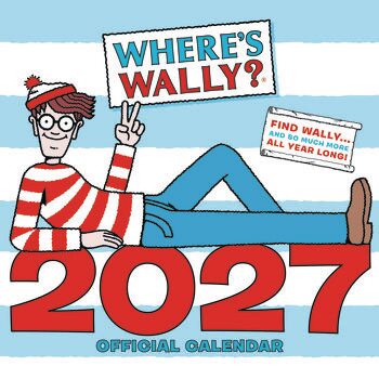 Kalendář 2027 Wheres Wally