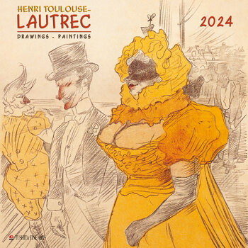 Kalendar 2024 Henri Toulouse-Lautrec