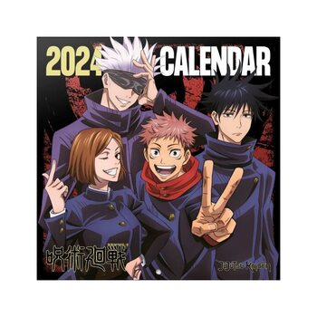 Kalendar 2024 Jujutsu Kaisen - Square