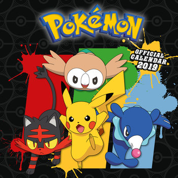 Pokemon Kalendarz 2019 | Kup na Posters.pl Pokemon Kalendarz 2019