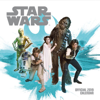 Star Wars Kalendarz 2019 | Kup na Posters.pl Star Wars Kalendarz 2019