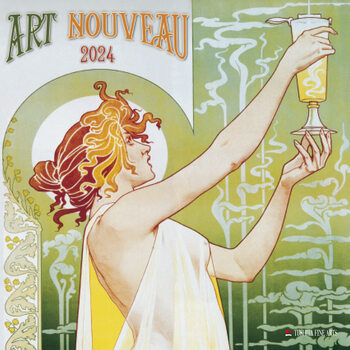Kalendarz 2024 Art Nouveau