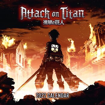 Kalendarz 2027 Attack on Titan