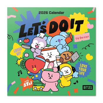 Kalendarz 2027 BT21
