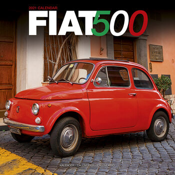 Kalendarz 2027 Fiat 500