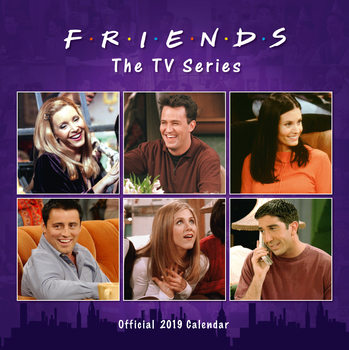 Kalendarz 2027 Friends